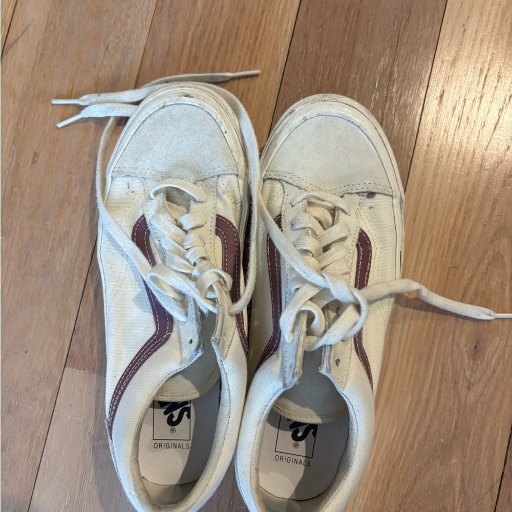 Vans Style 36 LX classic White Pomegranate